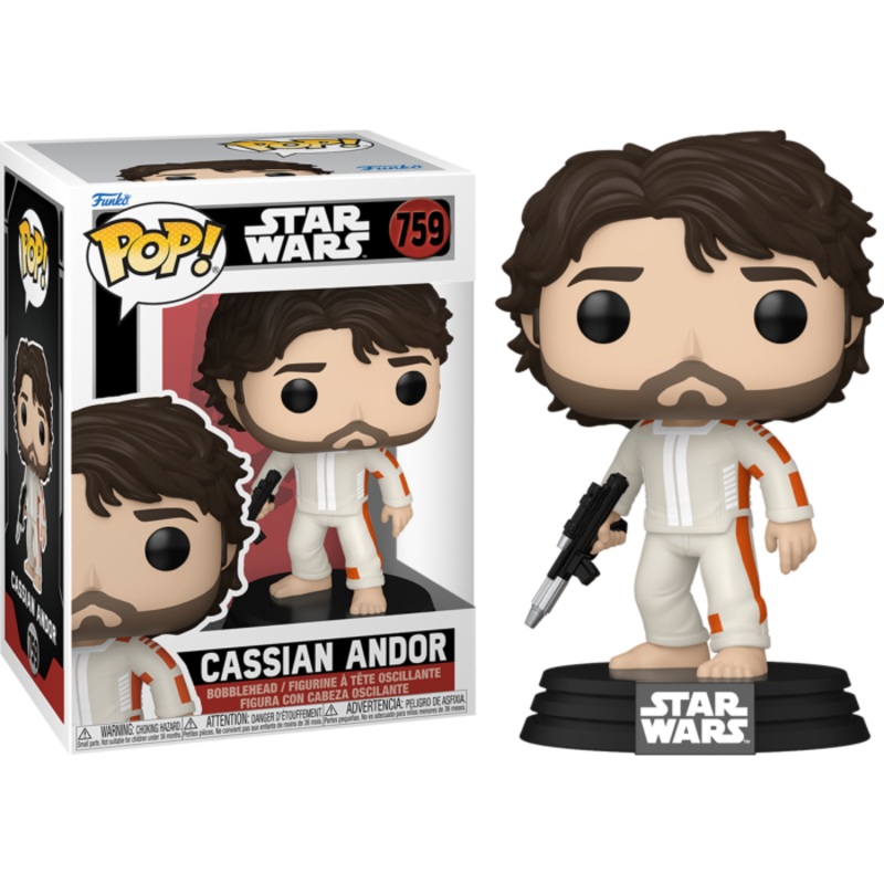 Funko Pop! Star Wars Cassian Andor 759 + Pop Protector