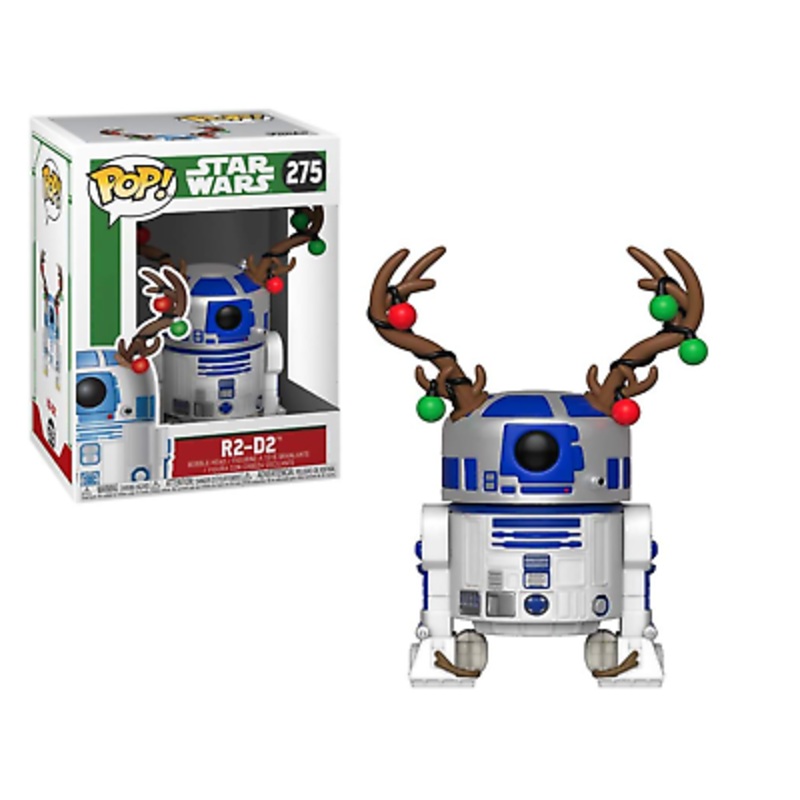 Funko Pop! Star Wars Christmas Lights R2-D2 275 + Free Protector