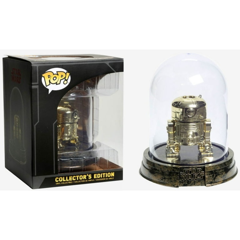 Funko Pop! Star Wars Collectors Edition Gold Chrome R2-D2 Hot Exclusive
