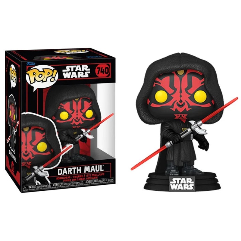 Funko Pop! Star Wars - Darth Maul 740 + Free Protector