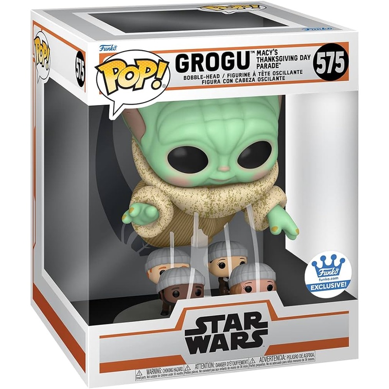 Funko Pop! Star Wars Grogu Macys Thanksgiving Parade 575 Funko Shop Exclusive 6-Inch Figure