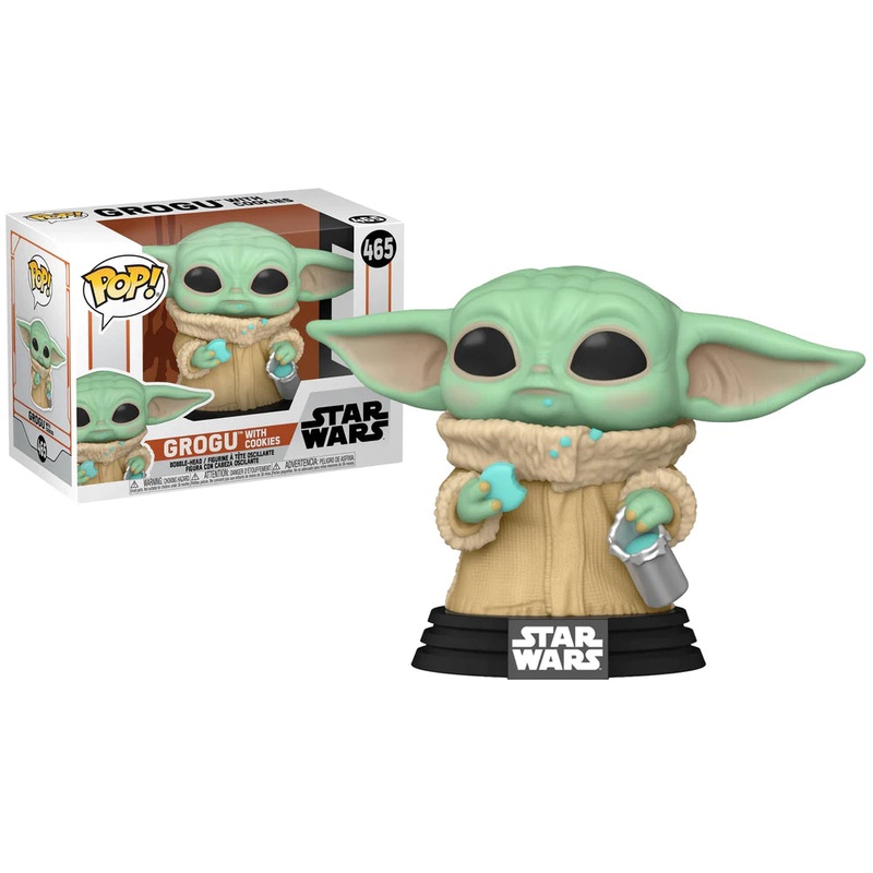 Funko Pop! Star Wars Grogu with Cookies 465 + Free Protector