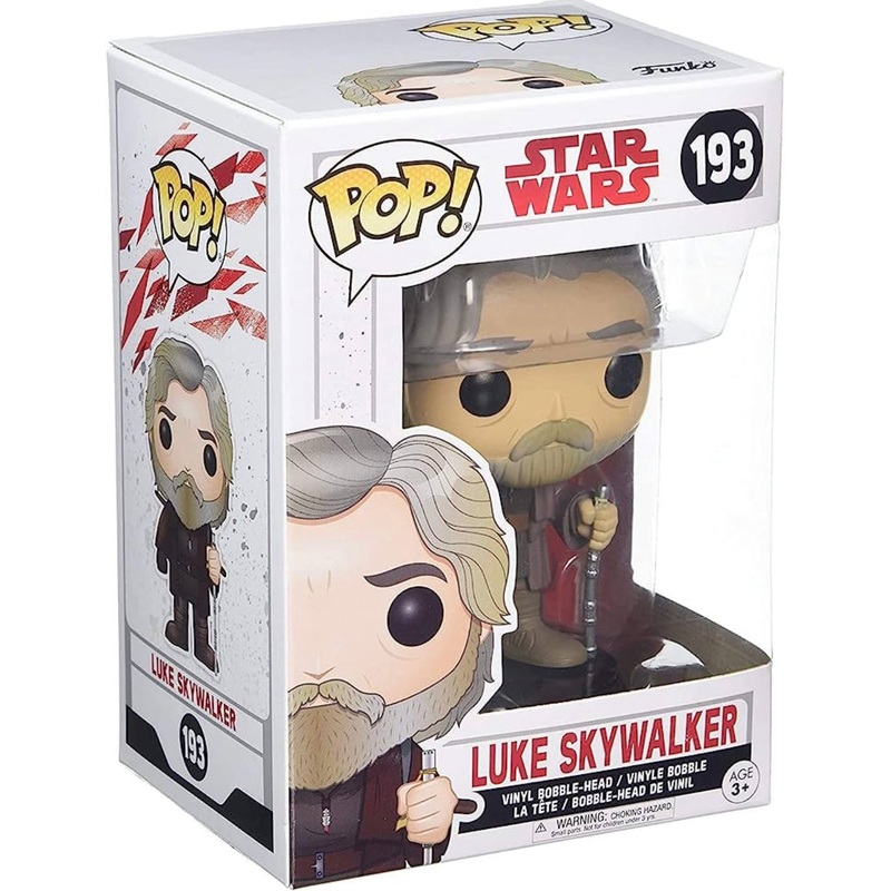 Funko Pop! Star Wars - Luke Skywalker 193 + Free Protector (VAULTED) (box-ware)
