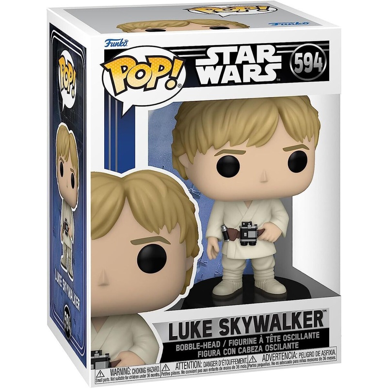 Funko Pop! Star Wars - Luke Skywalker 594 + Free Protector