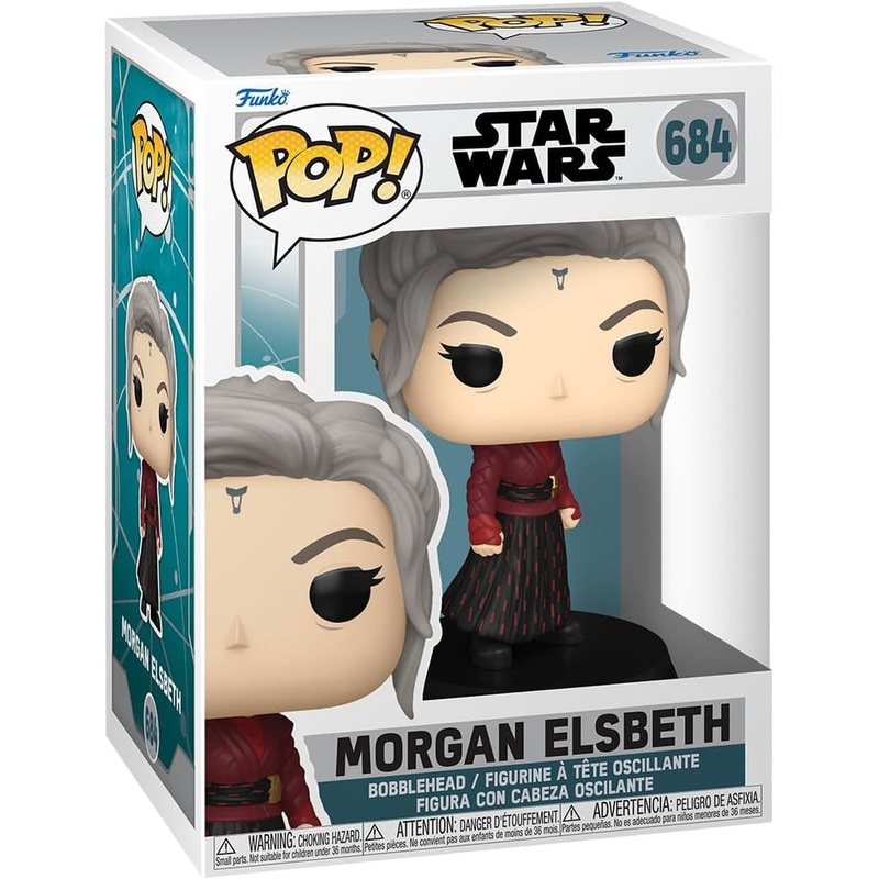 Funko Pop! Star Wars Morgan Elsbeth 684 + Free Protector
