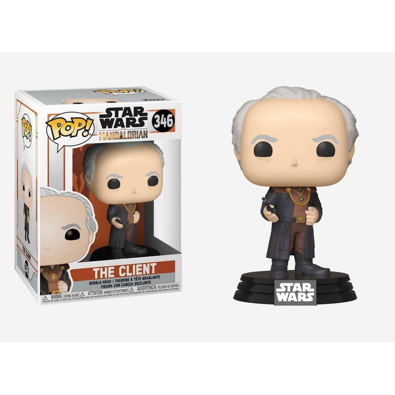 Funko Pop! Star Wars The Mandalorian - The Client 346 + Free Protector
