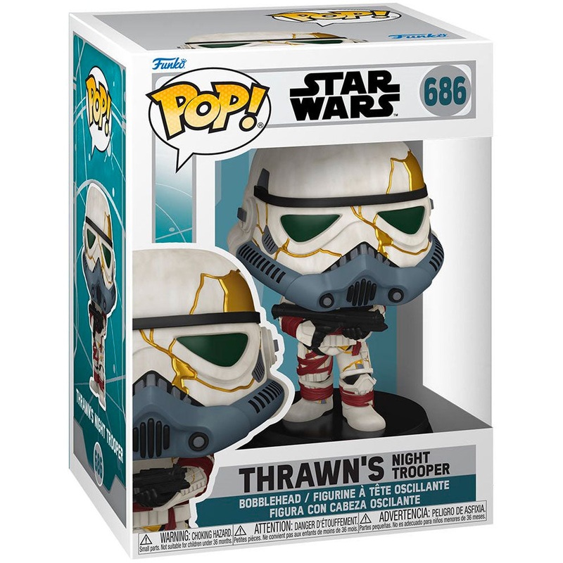 Funko Pop! Star Wars Thrawns Night Trooper 686 + Free Protector