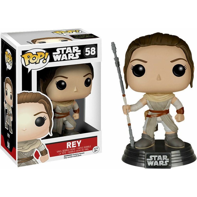 Funko Pop! Star Wats Rey 58 + Free Protector (VAULTED)