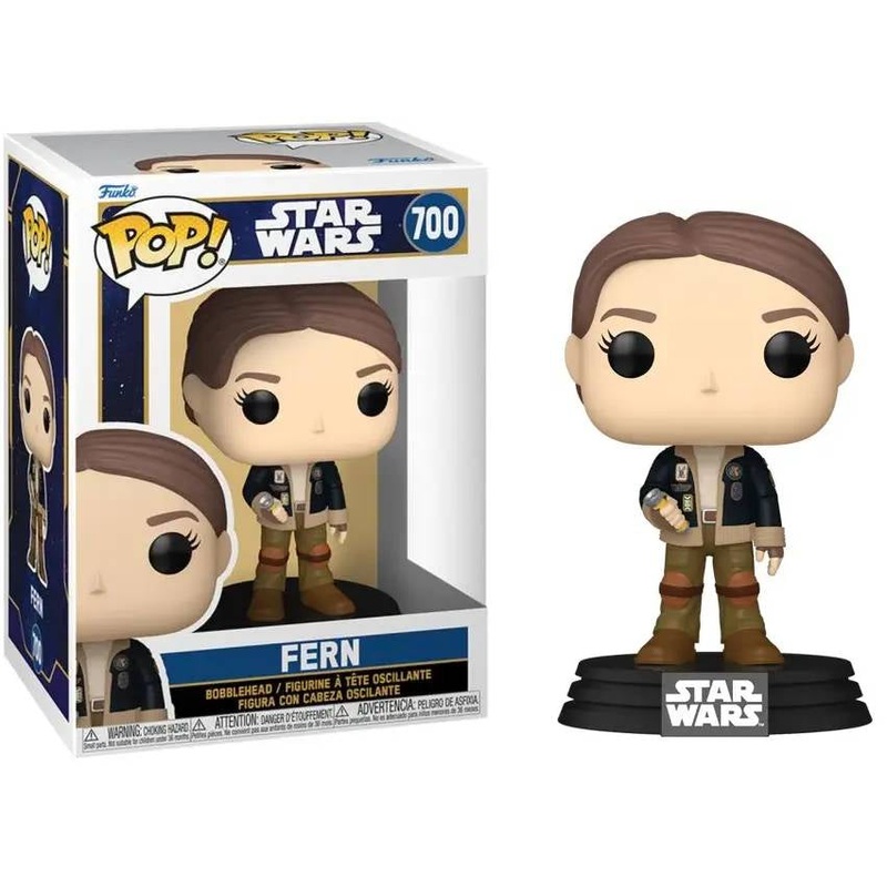 Skeleton Crew Funko Pop! Star Wars Fern 700 + Pop Protector