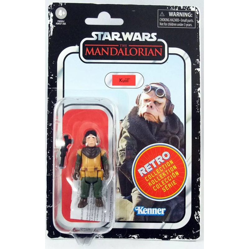 Star Wars: The Mandalorian - The Vintage Retro Collection Kuiil 3.75-Inch Collectible Action Figure