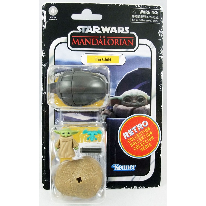 Star Wars: The Mandalorian - The Vintage Retro Collection The Child 3.75-Inch Collectible Action Figure