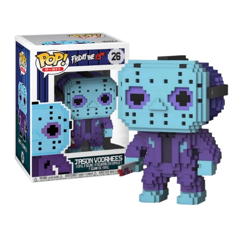 8-Bit Funko Pop! Friday The 13th Jason Voorhees 26 + Free Protector