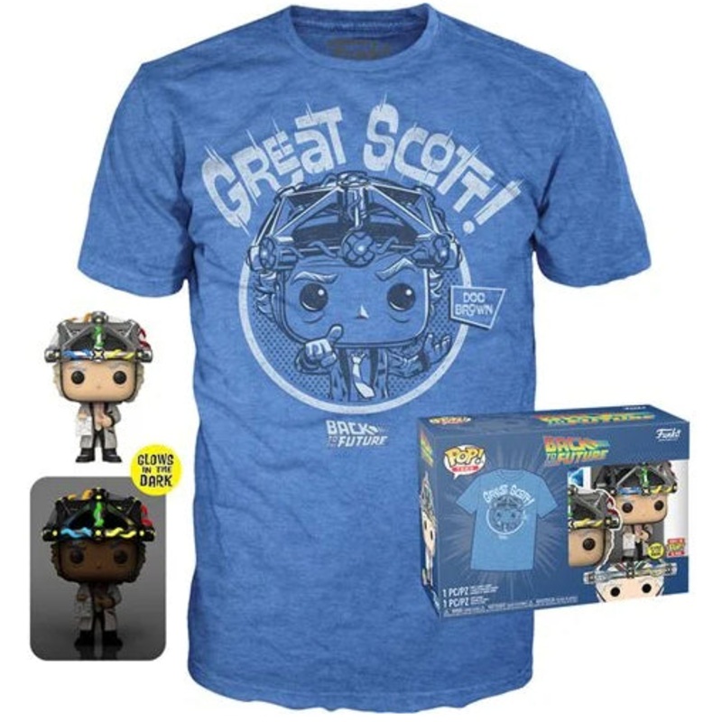 Doc with Helmet 959 (Glow in the Dark) & Tee Set Medium Sealed in box