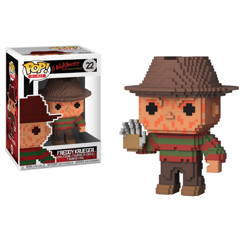 Funko Pop! 8-Bit 22 A Nightmare on Elm Street Freddy Krueger Pop Vinyl