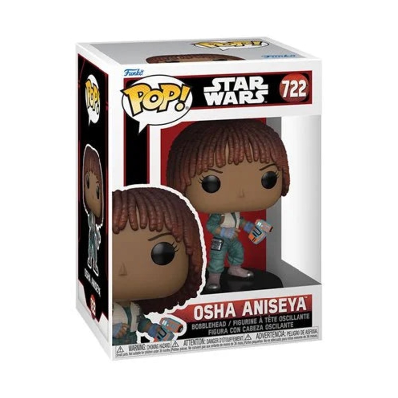 Funko Pop! Star Wars: Acolyte Osha Aniseya #722 + Free Protector