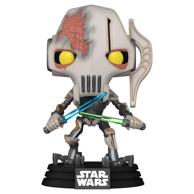 Funko Pop! Star Wars : General Grievous 646 GameStop Exclusive + Pop Protector