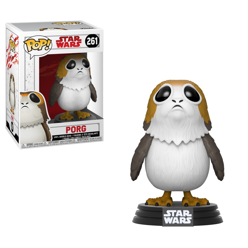 Funko Pop! Star Wars : Porg (Sad) 261  (VAULTED) + Pop Protector