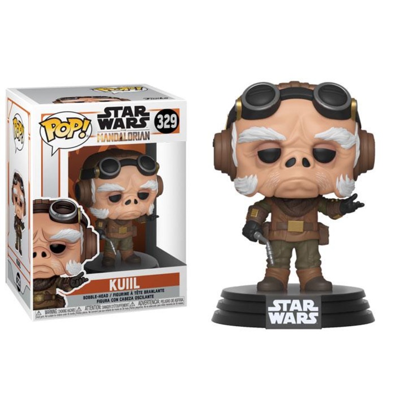 Funko Pop! Star Wars The Mandalorian : Kuiil 329 + Pop Protector