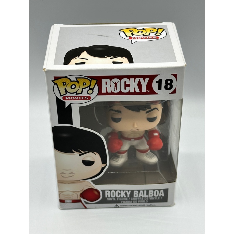 Rocky Balboa 18 Rocky Rocky II Rocky III Rocky IV Funko PoP! Vaulted RARE GRAIL (BOX CREASES) + HARD STACK