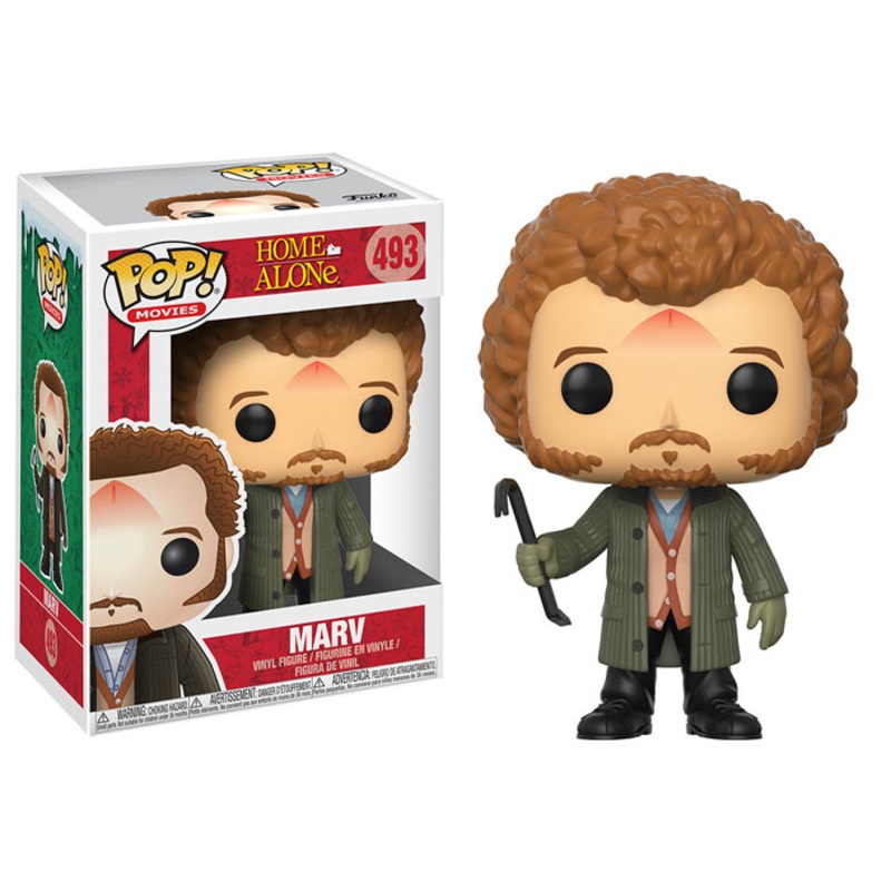 493 Marv (Iron Burn) Home Alone Funko PoP! Movies + PoP Protector