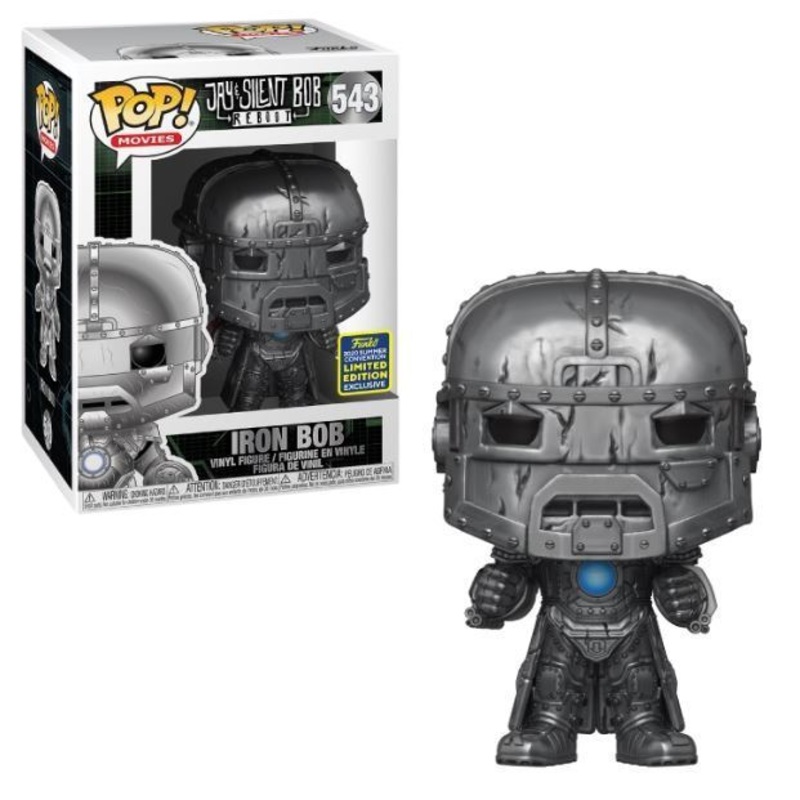 543 Funko Pop! Vinyl: Iron Bob For Your Entertainment 20 SDCC Shared exclusive + POP PROTECTOR