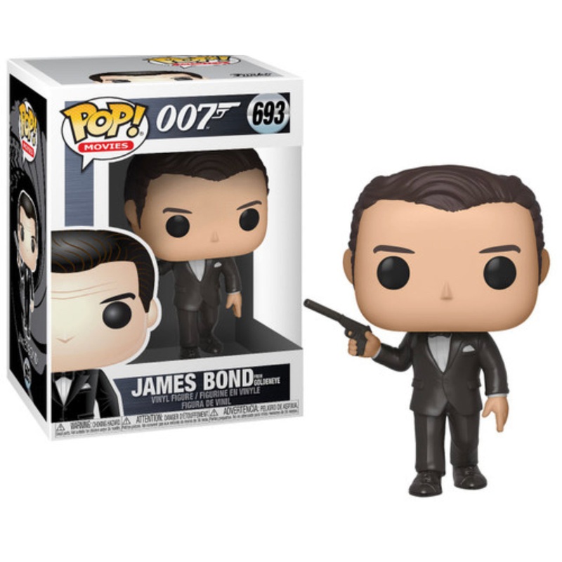 Funko Pop! 007 - James Bond from GoldenEye 693 + Free Protector (VAULTED)