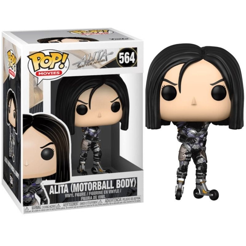 Funko Pop! Alita Battle Angel - Alita (Motorball Body) 564 + Free Protector (VAULTED)
