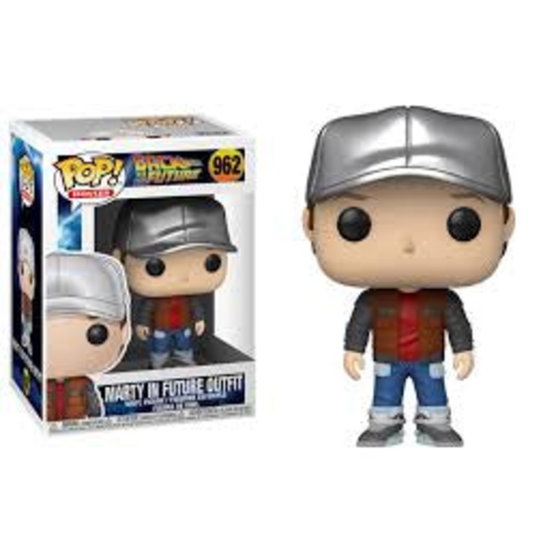 Funko Pop! Back to the Future Marty in Furute Outfit 962 + Free Protector