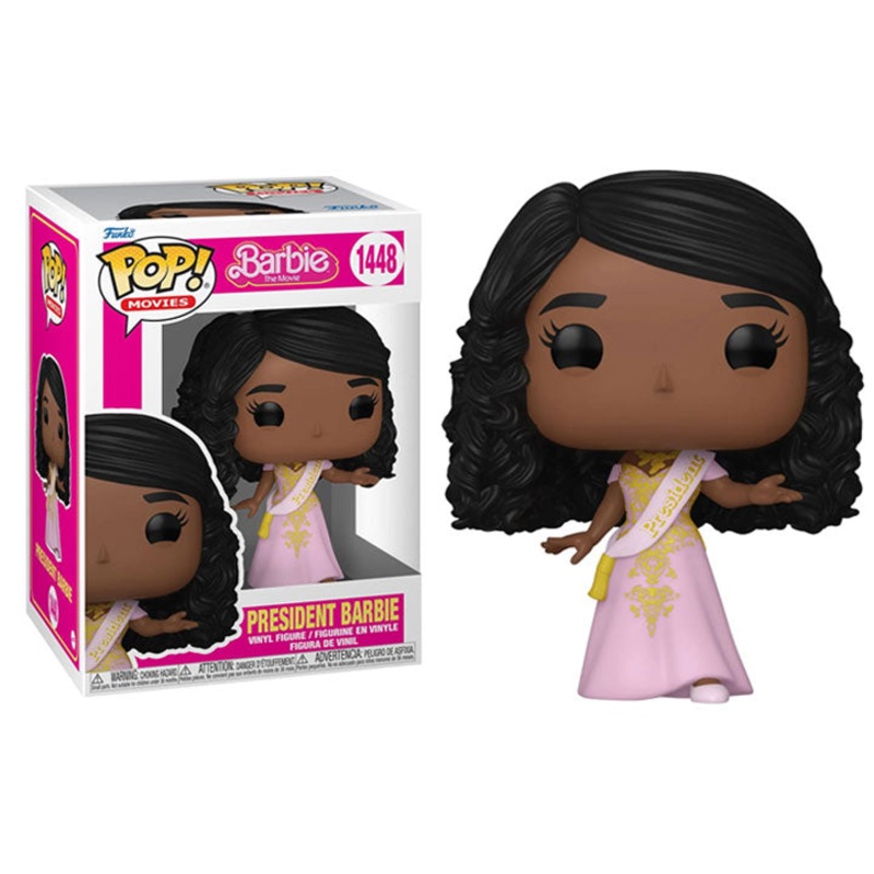 Funko Pop! Barbie The Movie President Barbie 1448 + FREE PROTECTOR