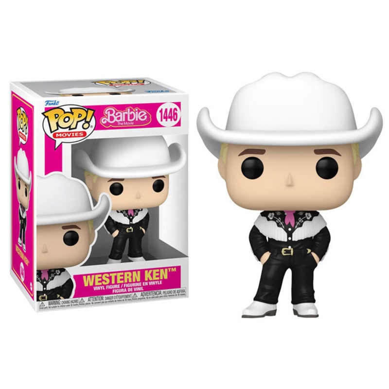 Funko Pop! Barbie The Movie Western Ken 1446  + FREE PROTECTOR