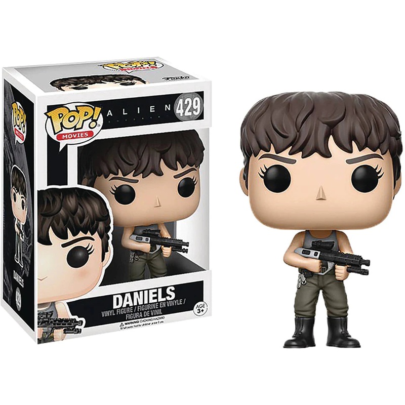 Funko Pop Movies Alien Covenant Daniels #429 (VAULTED) + PoP Protector