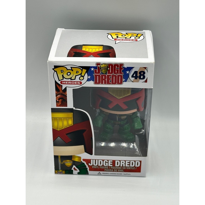 Judge Dredd #48 Funko Pop Vinyl Figure + PoP Protector