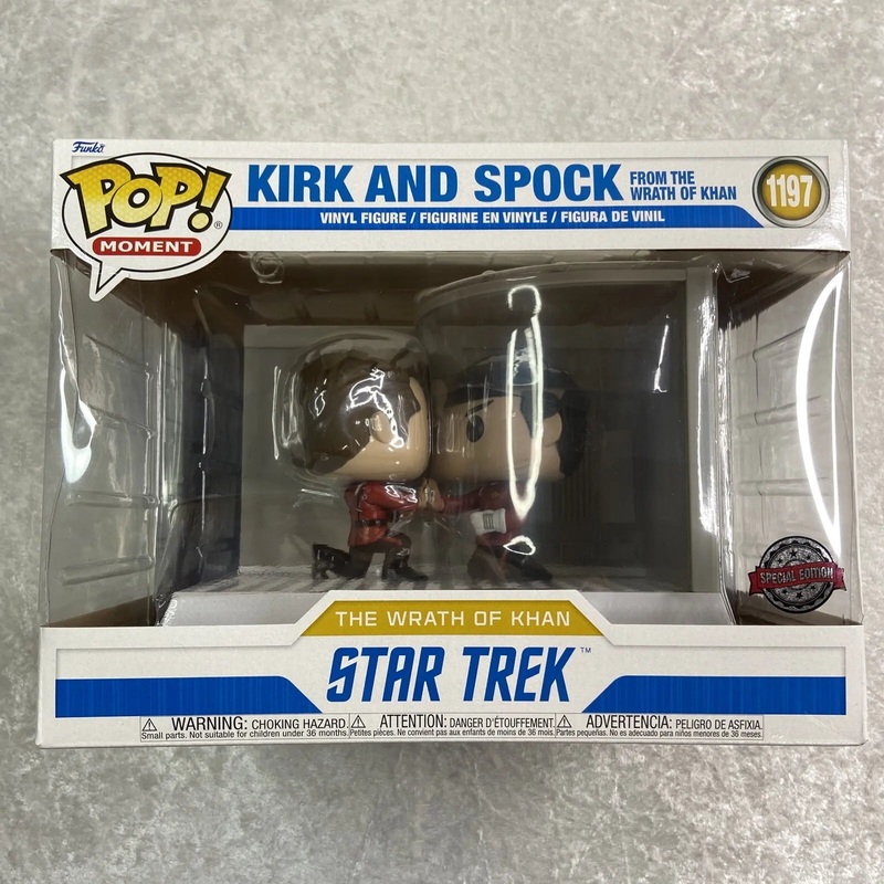 Kirk and Spock from The Wrath of Khan Star Trek Funko PoP! Moment 1197 Special Edition
