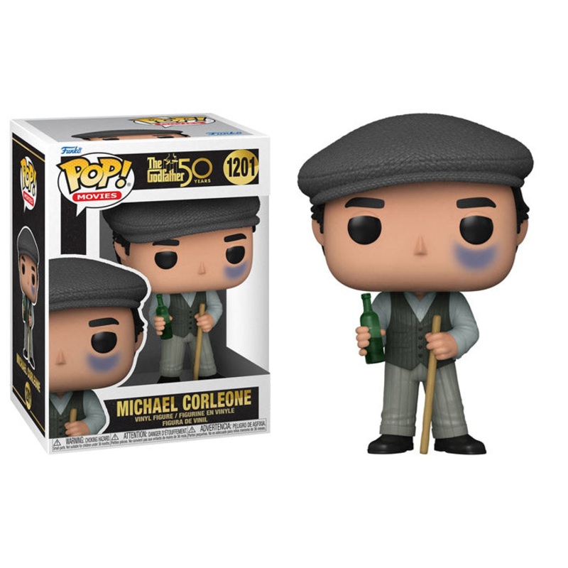 Pop! Movies The Godfather 50th Anniversary Vinyl Figure Michael Corleone (Sicily Clothes) #1201 + PoP Protector