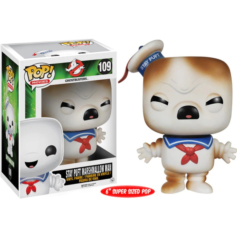 Stay Puft Marshmallow Man Ghostbusters (Toasted) 109 Funko PoP!