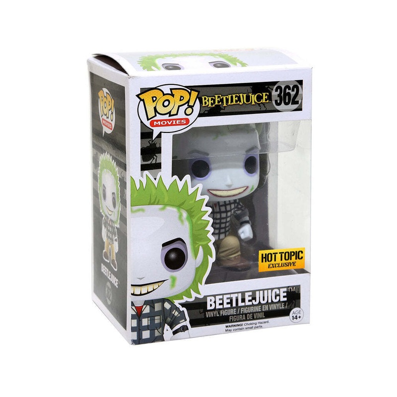 362 Funko Pop! Beetlejuice: Beetlejuice Plaid Suit (Exclusive) (Adam's Clothes) + Protector