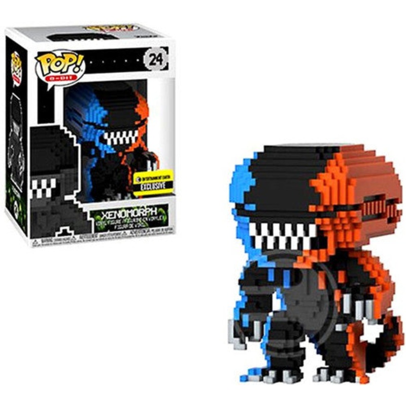 Funko POP! 8-BIT Alien #24 - Xenomorph Entertainment Earth + PROTECTOR!