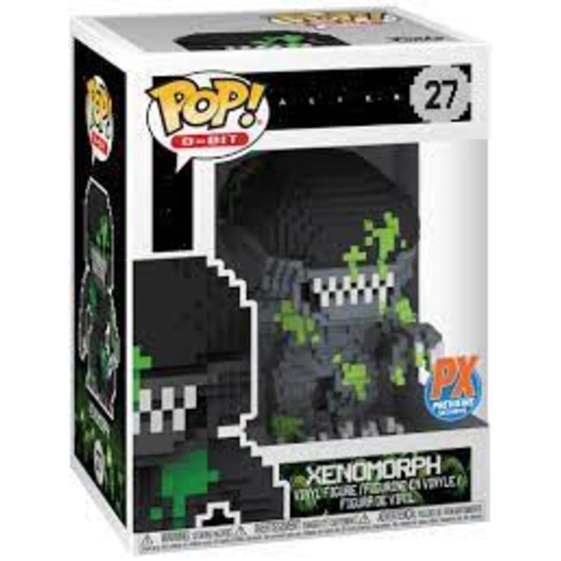 Funko POP! 8-BIT - Alien - XENOMORPH #27 PX Exclusive + PROTECTOR!@