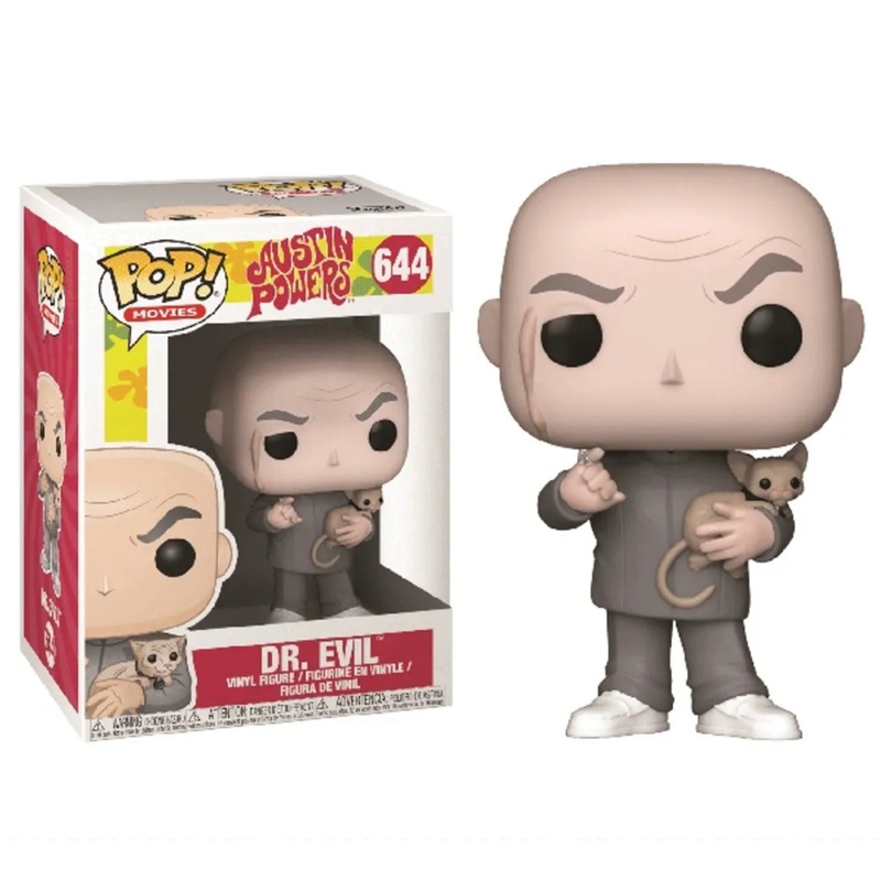Funko Pop! Austin Powers - Dr. Evil 644 + Free Protector (VAULTED)