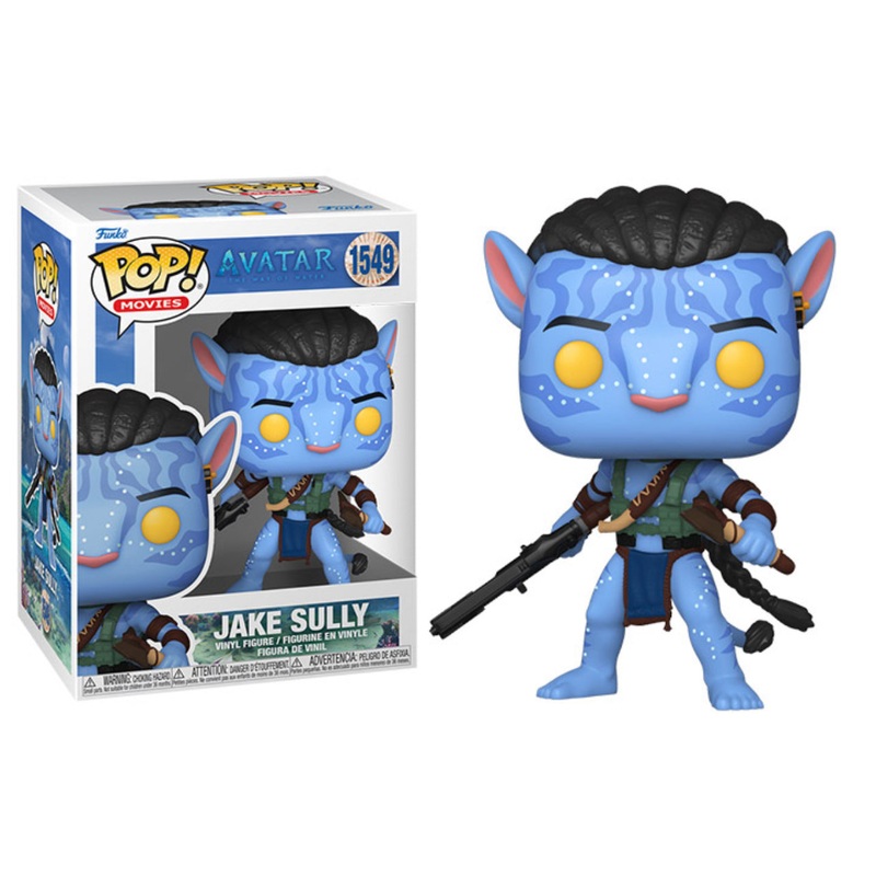 Funko Pop! Avatar The Way of Water - Jake Sully 1549 + Free Protector