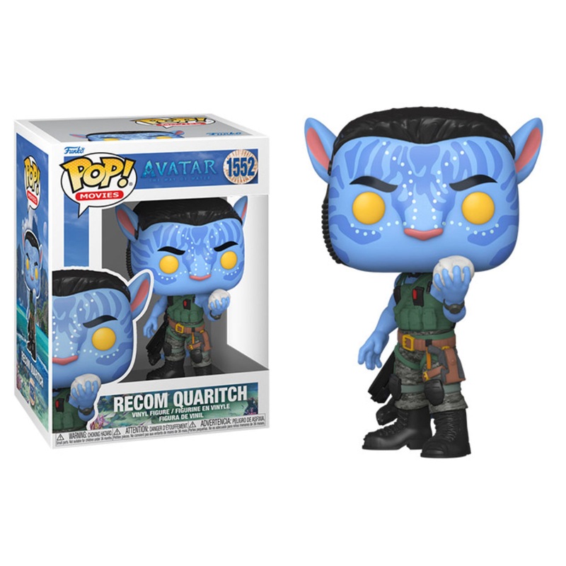 Funko Pop! Avatar The Way of Water - Recom Quaritch 1552 + Free Protector