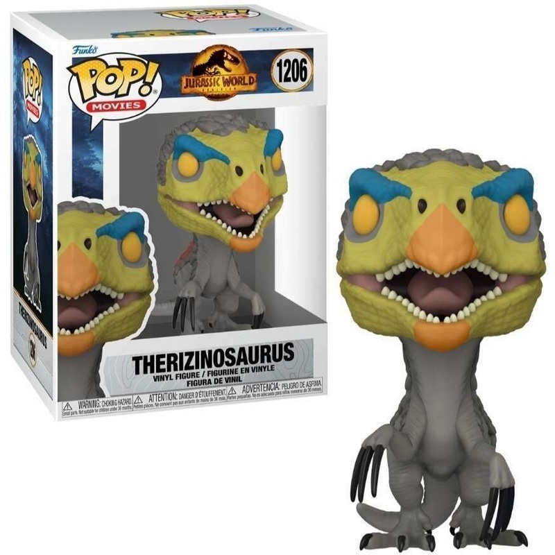 Funko Pop Jurassic World Dominion - Therizinosaurus 1206 Movies + PoP Protector