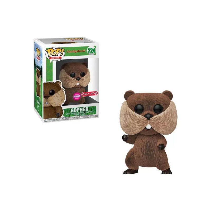 Funko Pop! Caddyshack - Gohper 724 Flocked Target Exclusive (VAULTED) + Free Protector