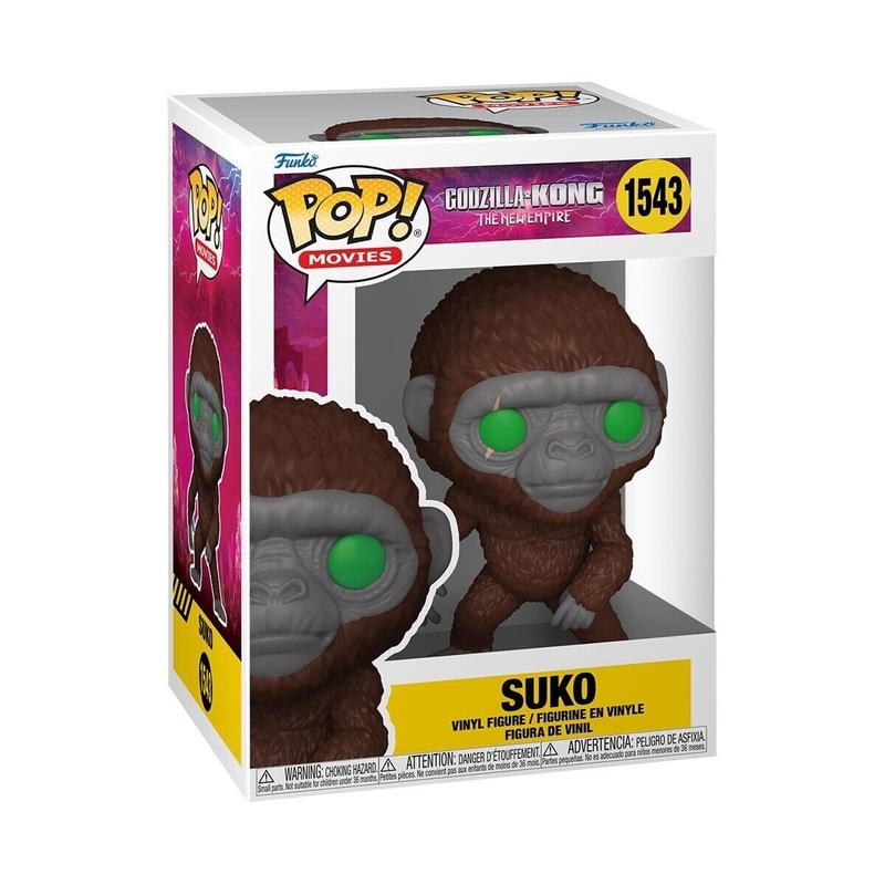 Godzilla x Kong: The New Empire Suko Funko Pop! Vinyl Figure #1543 + PoP Protector