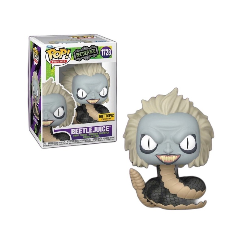 Funko Pop! Beetlejuice 1728 Hot Topic Exclusive + Pop Protector