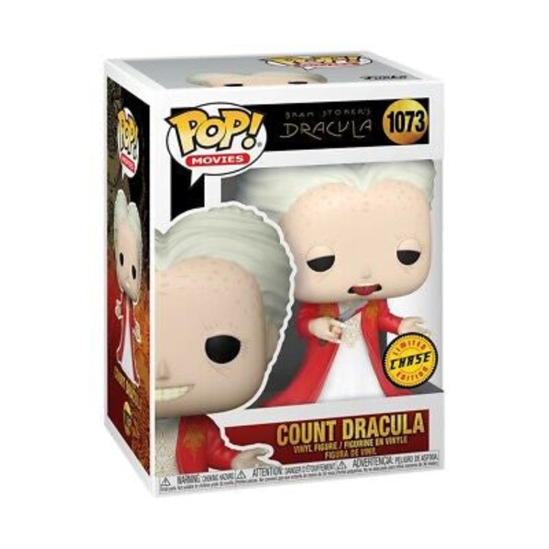 Funko Pop! Bram Strokers Dracula : Count Dracula 1073 CHASE + Pop Protector