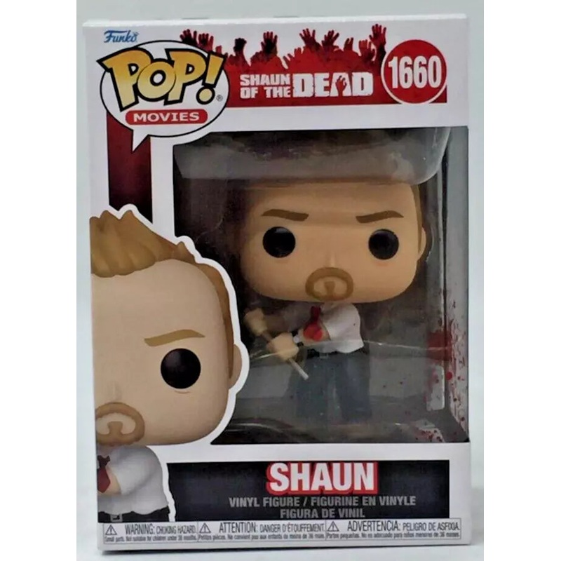 Shaun of the Dead Shaun Pop! Vinyl Figure - 1660 + Protector