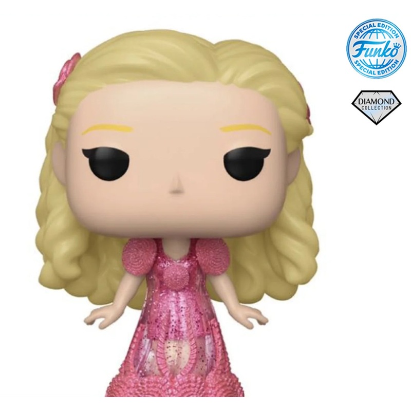 Wicked Part 1 Glinda in Nightgown Funko Pop! Vinyl Figure #1699  Diamond Funko Special Edition Exclusive + Protector