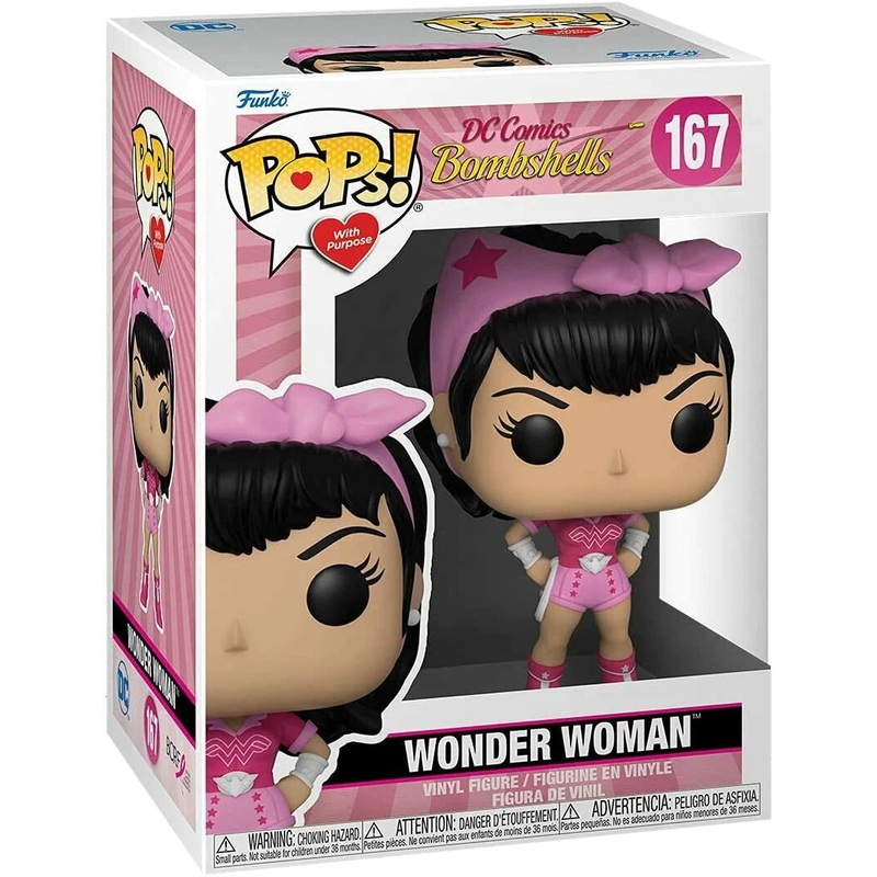 167Wonder Woman PoPs with purpose DC Comics Bombshells Funko PoP!