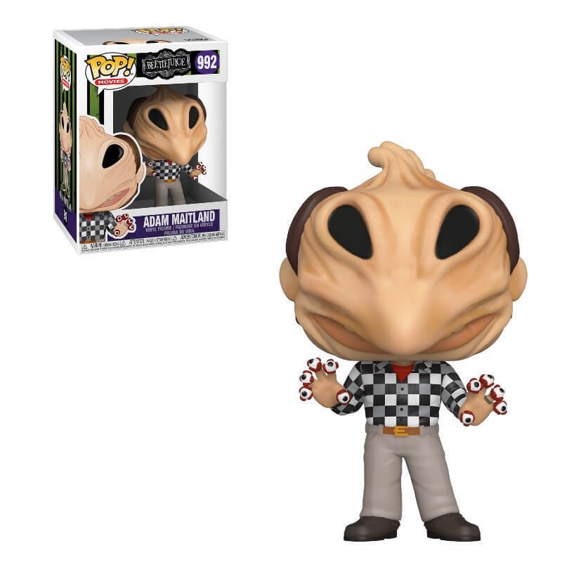 992 Adam Maitland (Transformed) Funko POP! Movies Beetlejuice + Protector
